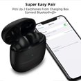 thumbnail image 3 of Ave Wireless Earbuds V5.0 Auriculares inalámbricos Bluetooth 35 horas de tiempo de reproducción IPX7 a prueba de agua con carga con micrófono incorporado stereobox apto para correr (negro) Sincero  Hogar, 3 of 4