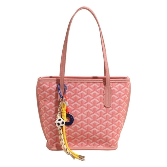 FCNUJ Tote Handbag Women PU Leather Fashion Shoulder Large Capacity seamless Women Tote Handbag PU Leather Lightweight Shoulder Bag with Zipper