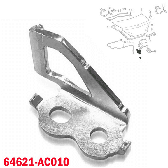 Luggage Compartment Door Lock Bracket For 2009-2013 Toyota Corolla 64621-AC010