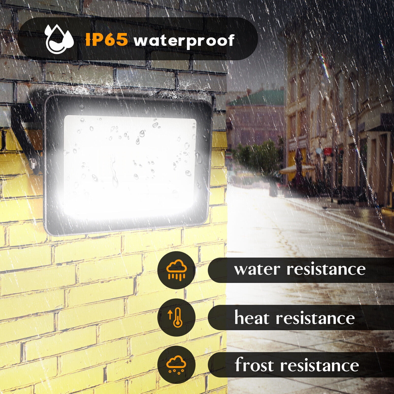 LED Flood Light 500W 300W 200W 100W 50W 30W 10W Outdoor Garden Lamp Spotlight