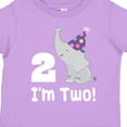 thumbnail image 4 of Inktastic Happy 2nd Birthday Zoo Elephant Boys or Girls Toddler T-Shirt, 4 of 5