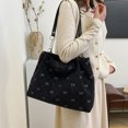 thumbnail image 3 of Bolso Hombro Bolsas para Mujeres Pana Con Bolsillo Gran Capacidad Múltiples Bolsos Compra Viajes, 3 of 9
