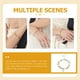 thumbnail image 2 of KAKOWELY Pulsera de cuentas ajustable con dijes de flores, accesorios de moda para mujeres y niñas., 2 of 4