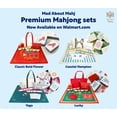 thumbnail image 2 of Mahjong set Classic Bold Flower Premium tile game by Mad About Mahj, 2 of 8