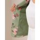 thumbnail image 5 of SACO DE TRABAJO PARA MUJER CHIC INSPIRE, AJUSTADO, CON SOLAPA EN V, ESTAMPADO, ABIERTO, TALLA XS, VERDE POLVO-FLORAL, 5 of 6