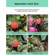 thumbnail image 3 of Drip Emitters For 1/4" Drip Irrigation Tubing, Adjustable 360 Degree Water Flow Drippers On 5" Arrow Stake, Garden Irrigation Drippers For (4-7mm) Wat, 3 of 5