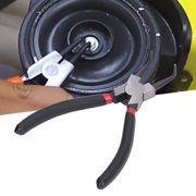 Circlip Pliers Internal/External Heavy Duty Snap Ring Pliers with Straight/Bent Jaw for Ring Remove Retaining Pliers with 6 Inch