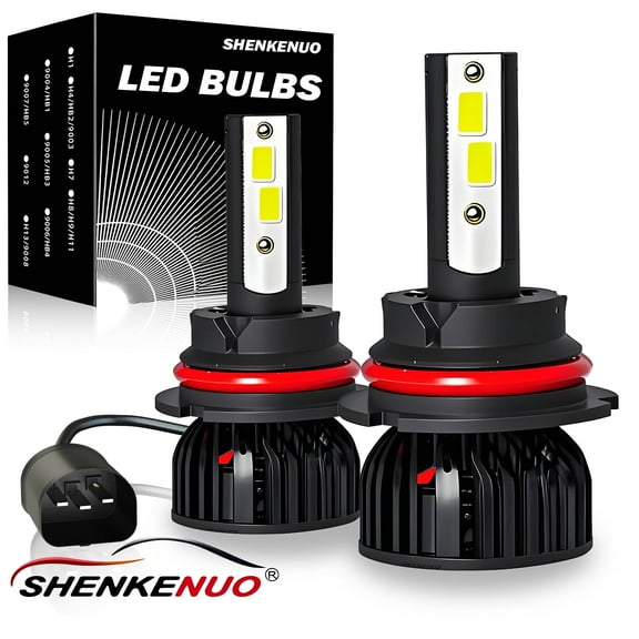 For Ford F250 F350 Super Duty 2001 2002 2003 2004 6000K 9007 LED Headlight Hi&Lo Beam Bulbs