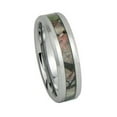 thumbnail image 1 of Unisex Camo Hunting Tan/ Brown/Green Camouflage 7mm Tungsten Wedding Band Ring, 1 of 2