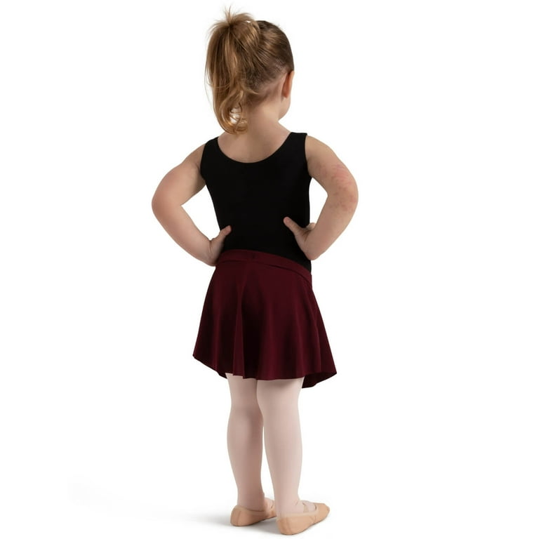 Capezio Curved Pull-On Skirt - Girls 