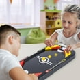 thumbnail image 5 of Gamie 2 in 1 Sports Tabletop Game for Kids, Soccer and Hockey Table Game for Indoor Fun, Includes Pucks, Balls, and Strikers, Fits on Table or Floor for Hours of Action-Packed Play, 5 of 7