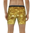 thumbnail image 7 of Men Gold Coins Amazing Boxer Briefs Novelty Boxer Shorts Underwear No Fly, 7 of 7