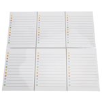 Dry Erase Board Sticker, Whiteboard Erasable Schedule List Practical Removable  for Office