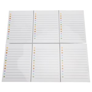 Stickers de tableau d'effacement, tableau blanc Érasable Liste des horaires Pratique amovible pour le bureau