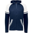 thumbnail image 1 of Adult Retro Grade Jacket, Navy & White - Small, 1 of 1