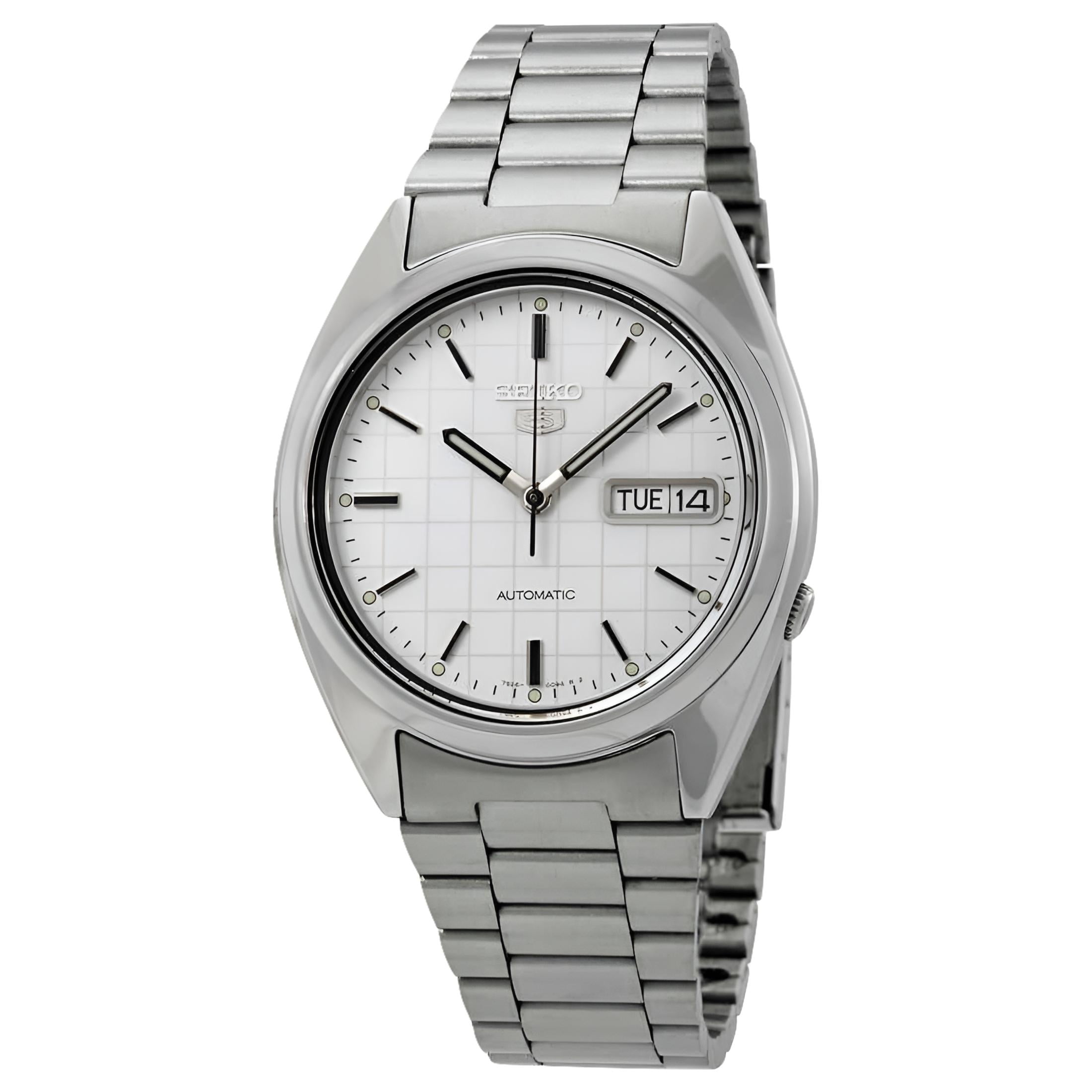 Seiko, Men's Watch, SNXS73, Silver 37 mm Automatic - Walmart.com