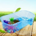 thumbnail image 5 of Plastic Turtle Tank, Reptile Pet Habitat Terrariums, Lazy Person Turtles Tank Aquarium with Basking Platform, Turtle Tank Habitat Kit with Anti Escaping Cover, 5 of 8