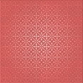 thumbnail image 1 of Ahgly Company Tapis d'Intérieur Lavable en Machine Carré Rouge Transitionnel, 5 Pieds Carré, 1 of 7
