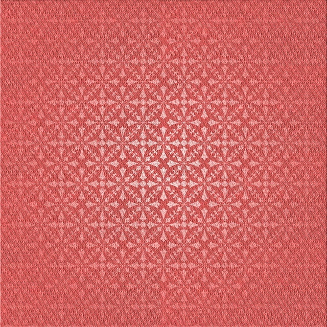 Ahgly Company Tapis d'Intérieur Lavable en Machine Carré Rouge Transitionnel, 5 Pieds Carré