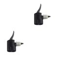 thumbnail image 4 of Eigraketly Adaptador de válvula de doble cabeza para bicicleta, neumático de ciclismo, bomba de aire, Conector de inflador, piezas de pelotas de uno 2piezas Eigraketly CBP101336, 4 of 5