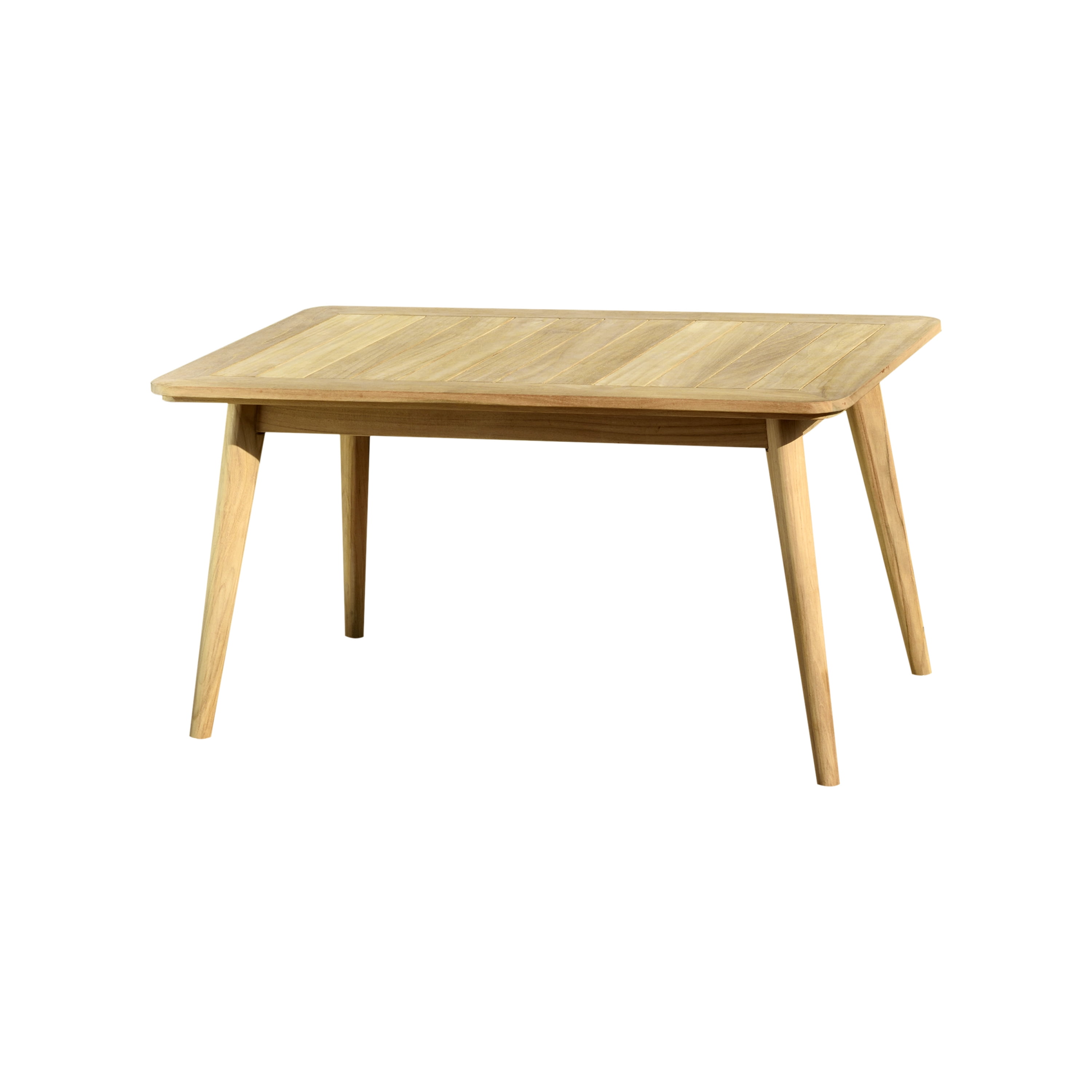 Amazonia Lement Teak Patio Rectangular Coffe Table