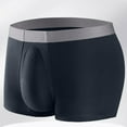 thumbnail image 5 of Posijego Men's Boxer Underwear No Fly Elastic High Waist Breathable Stretch Comfortable Soft Underpants for Men, 5 of 9