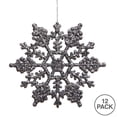 thumbnail image 2 of Vickerman M101627 Boîte de Flocon de Neige Pailleté en Étain de 12 Po, 2 of 2