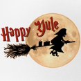 thumbnail image 2 of CafePress - Happy Yule - Adjustable Unisex Printed Trucker Hat with Mesh Back, 2 of 8
