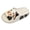 White, variant on Cloud Slide Sandals for Women Men Ultra Cow Printing Comfortable Pillow Slippers Soft Summer Beach Shoes with Low Arch Support White Size 9.5