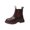 Brown, variant on Girls Ankle Boots Soft Sole Bright Color Low Top Booties Fall Winter Outdoor Casual Shoes Beige Size 3Y Big Kid