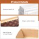 thumbnail image 3 of 50 moldes de papel para pan, moldes de papel desechables para hornear con tapas de plástico, moldes para pan de 5,9 × 2,6 × 2 pulgadas, cajas de almacenamiento de papel rectangulares para productos pa, 3 of 5