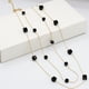 thumbnail image 2 of Collar largo de cristal versátil coreano Cadena de suéter de moda coreana Tendencia de joyería, 2 of 6