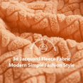 thumbnail image 5 of Sofa Covers Sectional Couch Covers:Washable Stretch Sofa Slipcovers,Wear-Resistant Universal Couch Cushion Replacement,3D Jacquard Velvet Magic Sofa Covers (Orange, Large Triple Seat Cover), 5 of 7