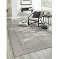 thumbnail image 1 of LaDole Rugs 4x6 ft Modern Premium Area Rug | Abstract Small Carpet For Bedroom, Living Room, Kitchen, Entry Way, Indoor Floor Décor | Gold Grey, 1 of 5