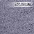 thumbnail image 2 of JML Microfiber Towels, Extra Absorbent, Fast Drying Bath Towel Sets (6 Pack, 27" x 55"),Grey, 2 of 5