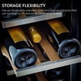 thumbnail image 3 of Whynter BWR-18SD 12" 18 Bottle Compressor Built-In Wine Refrigerator, 3 of 8