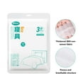 thumbnail image 4 of Disposable Bed Sheets Set, Non-Woven Fabric Travel Supplies, for Business Trip Camping Hotel Use, One Package, 4 of 9