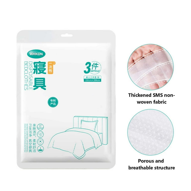 TOPRenddon Travel-Safe Disposable Cover Sheets for Travel