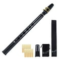thumbnail image 4 of Mini Pocket Bb Saxophone Sax ABS with Alto Mouthpieces 10pcs Reed Carrying Bag Woodwind Instrument, 4 of 7