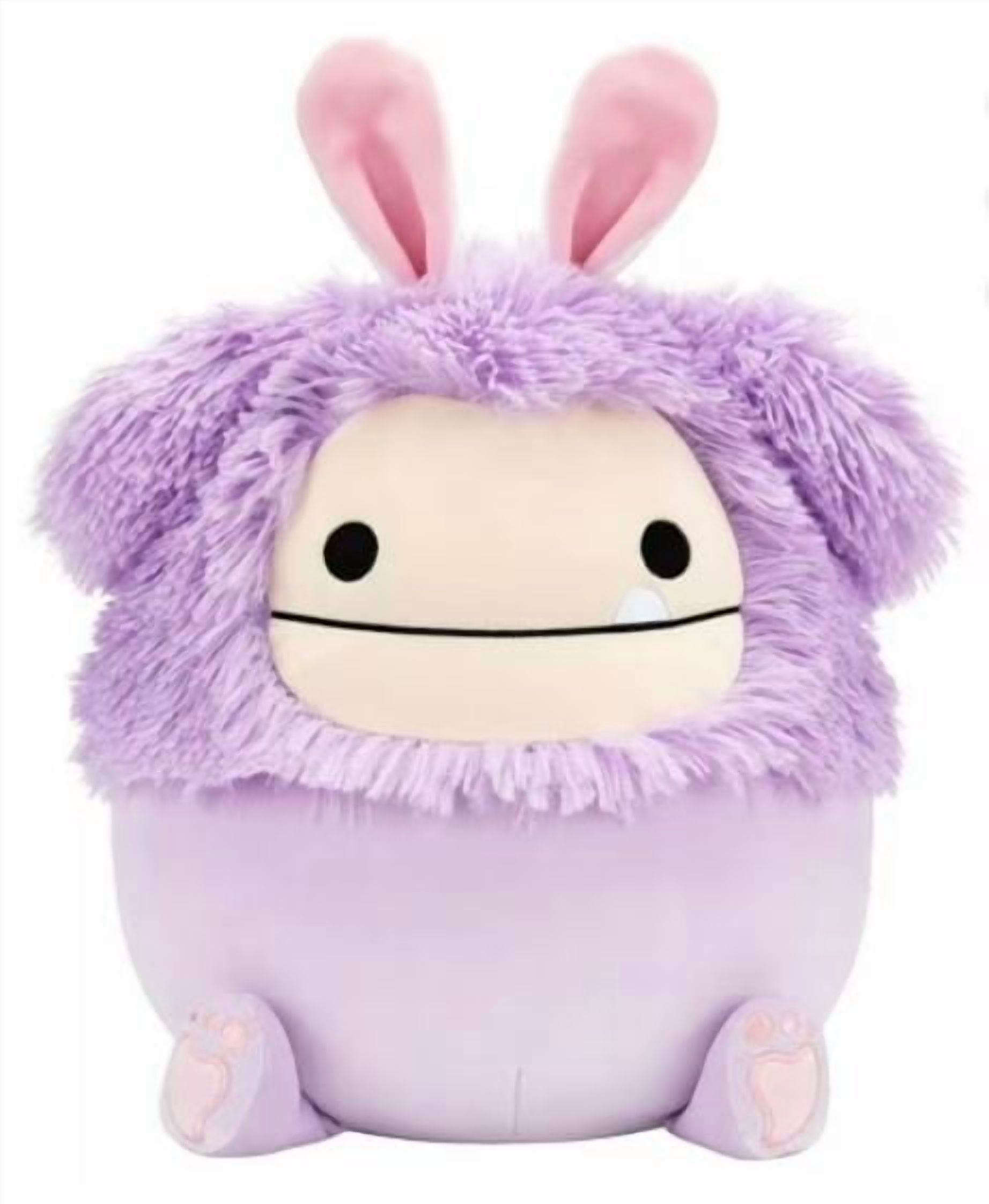 Squishmallows™ 8" Dilka the Bigfoot Plush Toy with Bunny Ears – Soft Easter Gift, Cuddly Stuffed Animal for Kids & Collectors