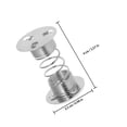 thumbnail image 2 of Raindrops 24pcs Action Base Dashboard Toy Spring Base Wobble Display Support Silver Metal For Creative Activities, 2 of 8