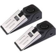 4-Pack Safety Wedge Door Stop Alarm Stopper Blocking Travel Home Security Alert 120db (Pack of 4)