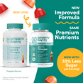 thumbnail image 3 of SmartyPants Prenatal Plus Multi & Omega-3 Gummies, Improved Formula, 50% Less Sugar, 120 Ct, 3 of 8