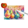thumbnail image 4 of Carolines Treasures DAC1839LCB 15 x 12 in. Colorful Pears Glass Cutting Board - Large, 4 of 5