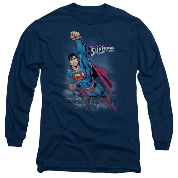 Superman - Twilight Flight - Long Sleeve Shirt - XX-Large