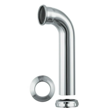 PlumbCraft 1-1/2 in. D X 7 in. L Brass Waste Drain Tube