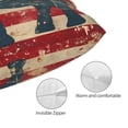 thumbnail image 3 of Sikiie Vintage American Flag Elephant Pillow Covers, Throw Pillow Case Cushion Covers,Cushion for Bedroom,Couch,Home-20"x30", 3 of 6