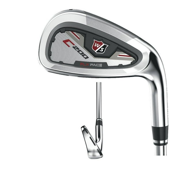 Wilson Staff C200 Irons 4PW+GW (Steel, REGULAR) Golf Clubs NEW