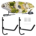 thumbnail image 1 of Graflsoa Rotatable Wall-Mounted Kayak Holder with Rubber Protection, Space-Saving Foldable Canoe Rack for Secure Storage, 1 of 6