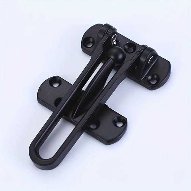 HAOAN Steal Stopper Professional-Grade Stainless Steel Slide Bolt Lock - Anti-Theft Rust-Resistant Security Chain for Home & Hotel Doors